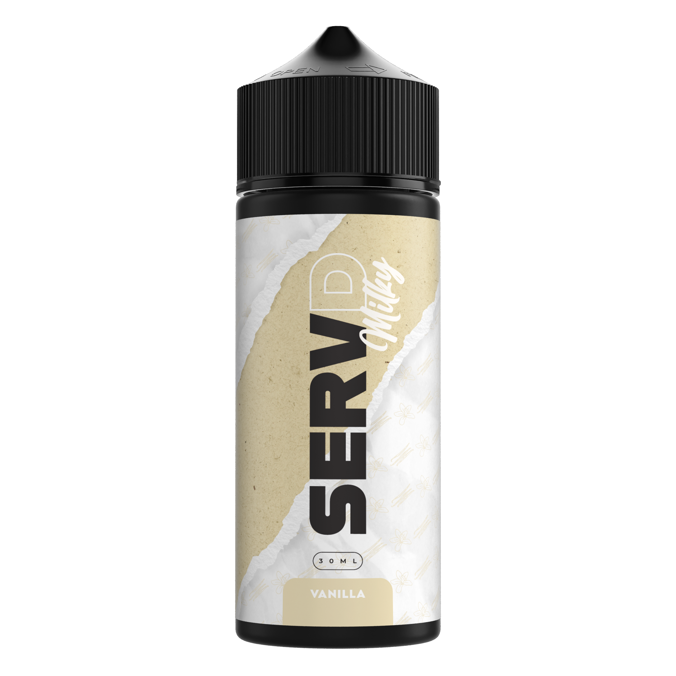 SERVD 120ML VANILLA MILKY VANILLA MILKY FLAVOUR SHOT 120ML - Image 1